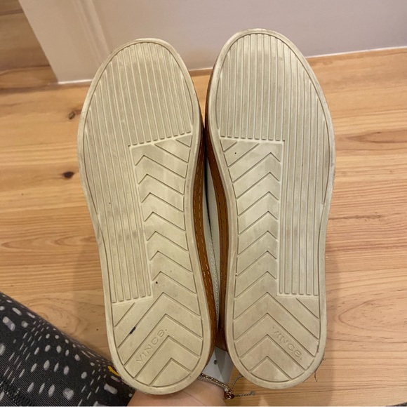 Vince white closed-toe slides - Picture 2 of 2